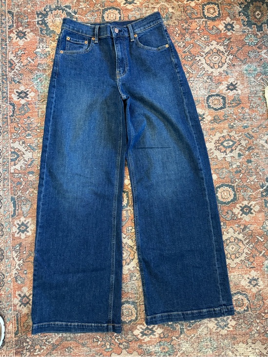GAP Denim - Women’s Gap High Rise Stride Jeans in dark denim size 4R/27